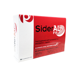 SiderAL Fl 5 contains 15 mg Sucrosomial Iron and 45 mg Vitamin C, which is useful in cases of dietary deficiencies.