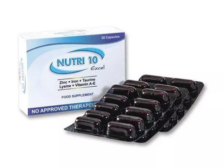 NUTRI10 EXCEL Capsule 30's